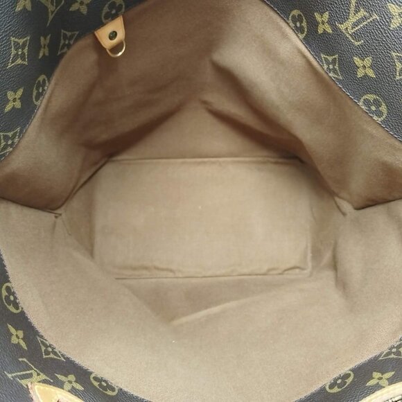 Louis Vuitton Sac Shopping Monogram Canvas Leather Tote Shoulder Bag Authentic - Picture 11 of 13